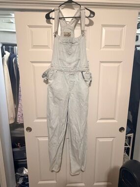 EUC like new Levi's L Silver Tab light wash overalls